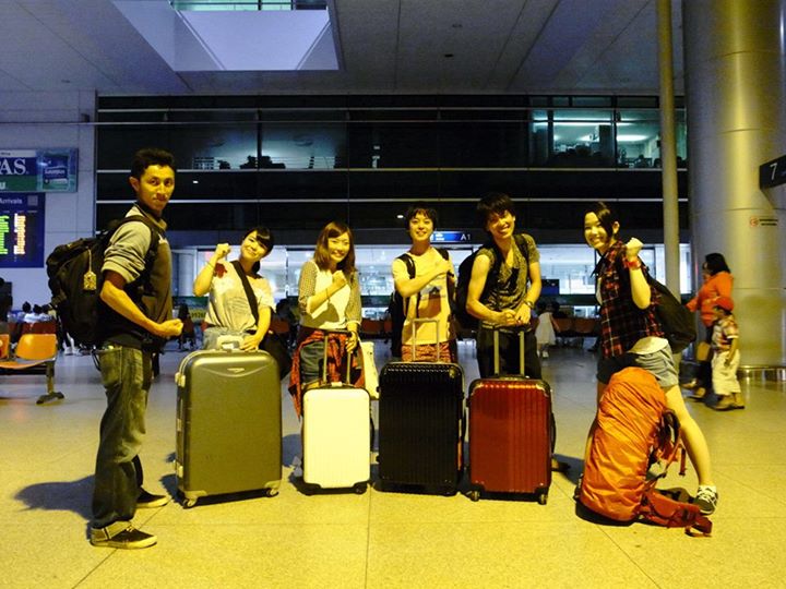 村おこしボランティアのベトナム旅行記1弾。まずはホーチミン空港に参加者が集合。