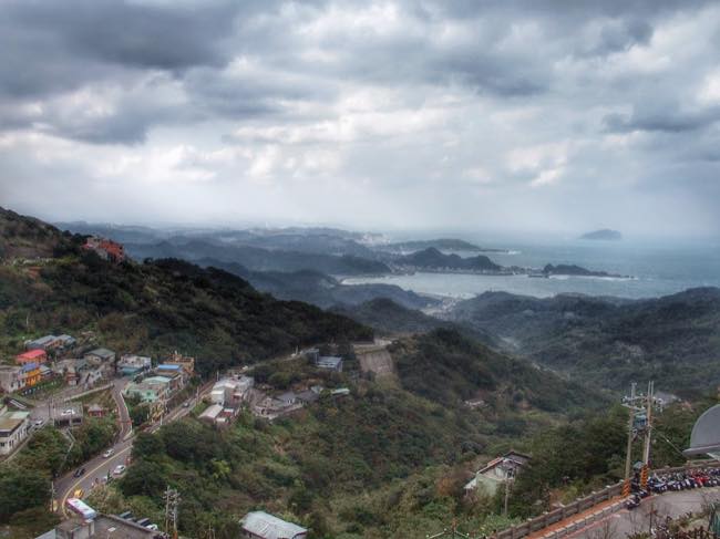 台湾の定番観光地「九份」の絶景