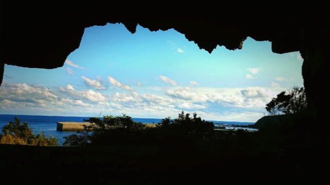 トカラ列島諏訪之瀬島の乙姫の洞窟