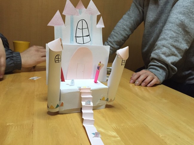 お城を作りました！