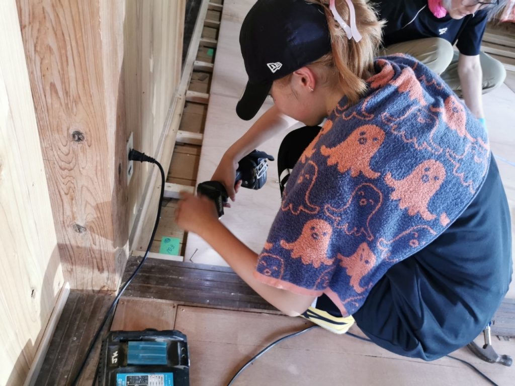 村おこしボランティア【種子島コース】での活動の様子