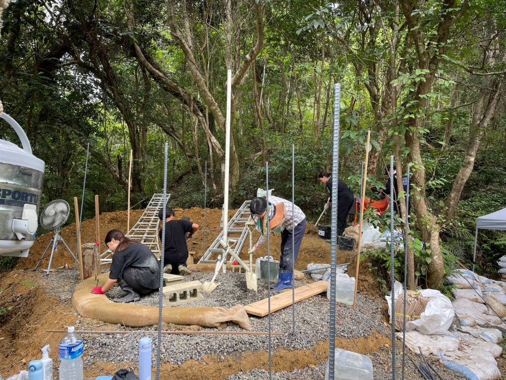 村おこしボランティア【徳之島コース】での活動の様子