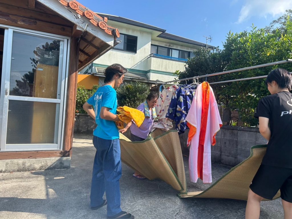 村おこしボランティア【沖縄やんばるコース】での活動の様子