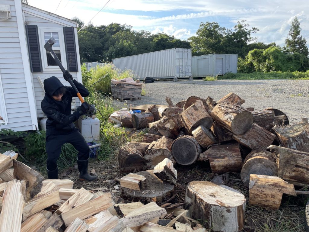 村おこしボランティア【八幡平コース】での活動の様子