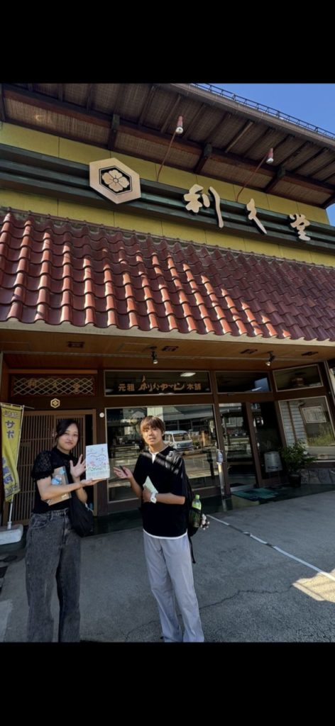 村おこしボランティア【かみのやま温泉コース】での活動の様子