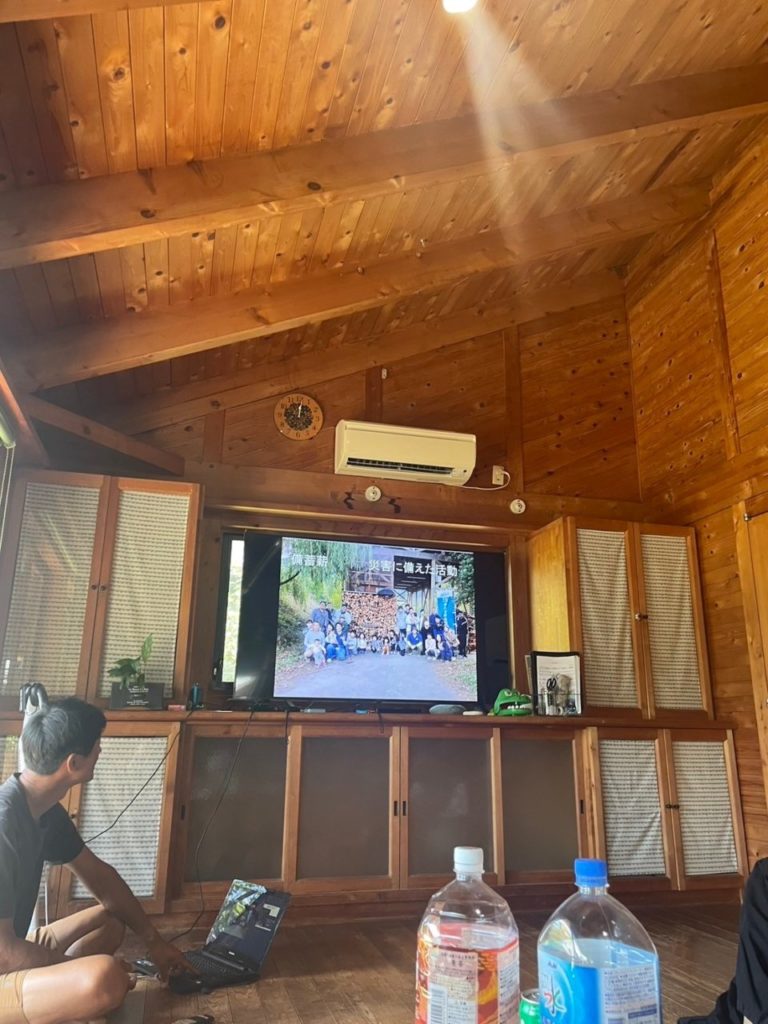 村おこしボランティア【四万十川・リバーガイドコース】での活動の様子