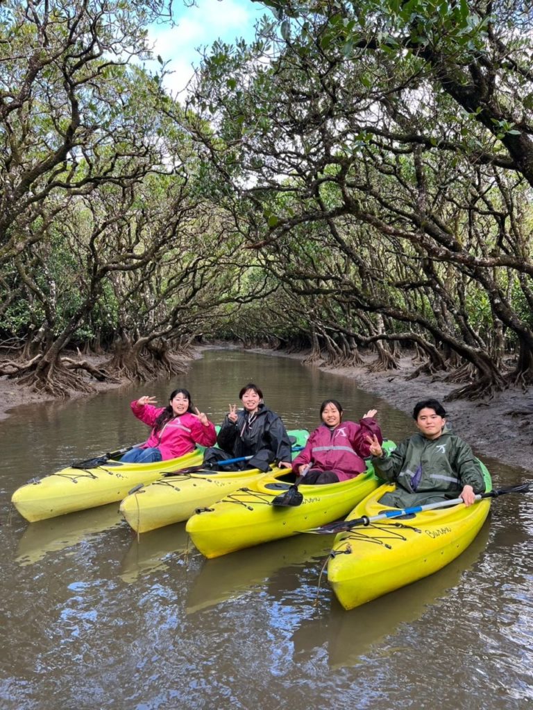 村おこしボランティア【奄美大島［北部］コース】での活動の様子