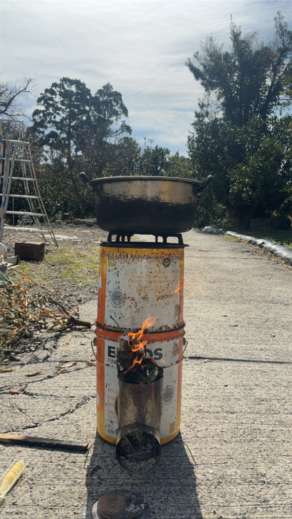 村おこしボランティア【屋久島コース】での活動の様子
