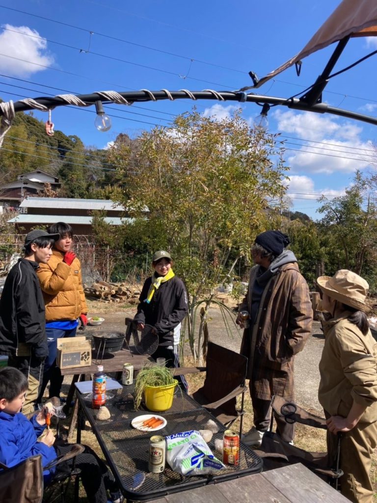 村おこしボランティア【長生郡コース】での活動の様子