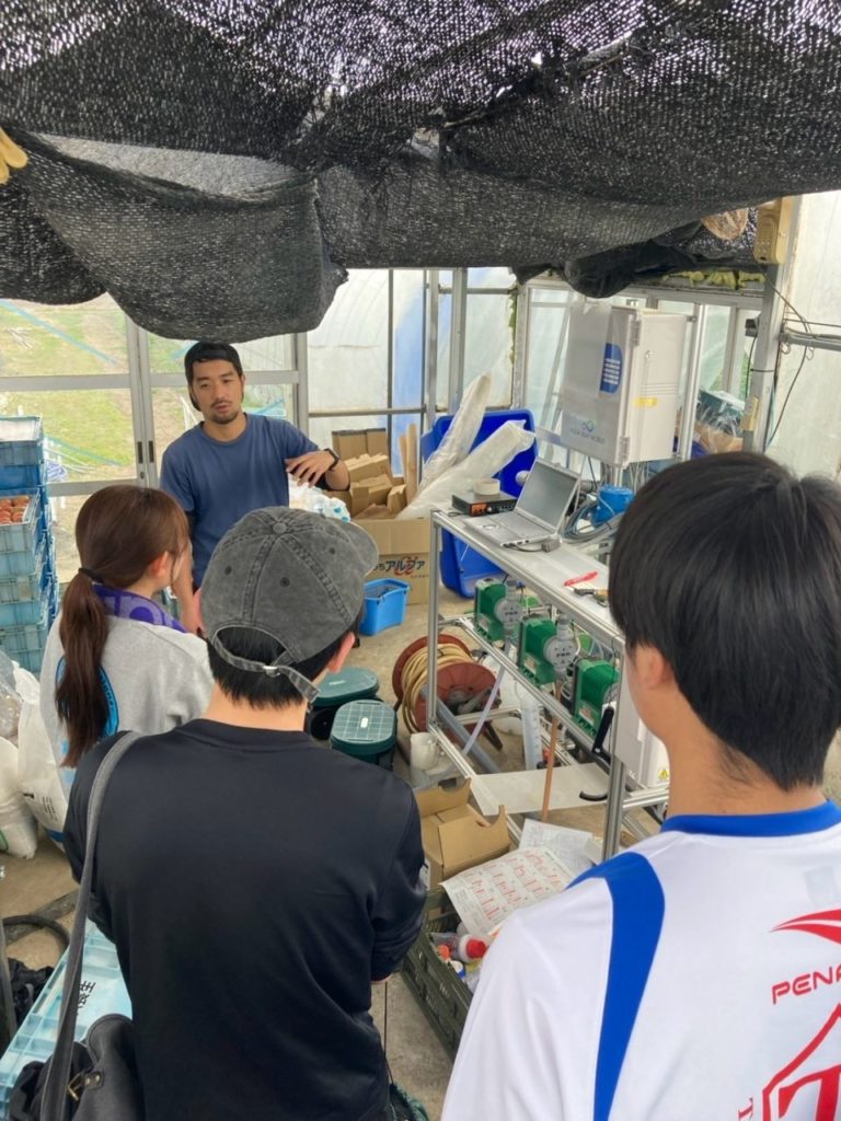 村おこしボランティア【長生郡コース】での活動の様子