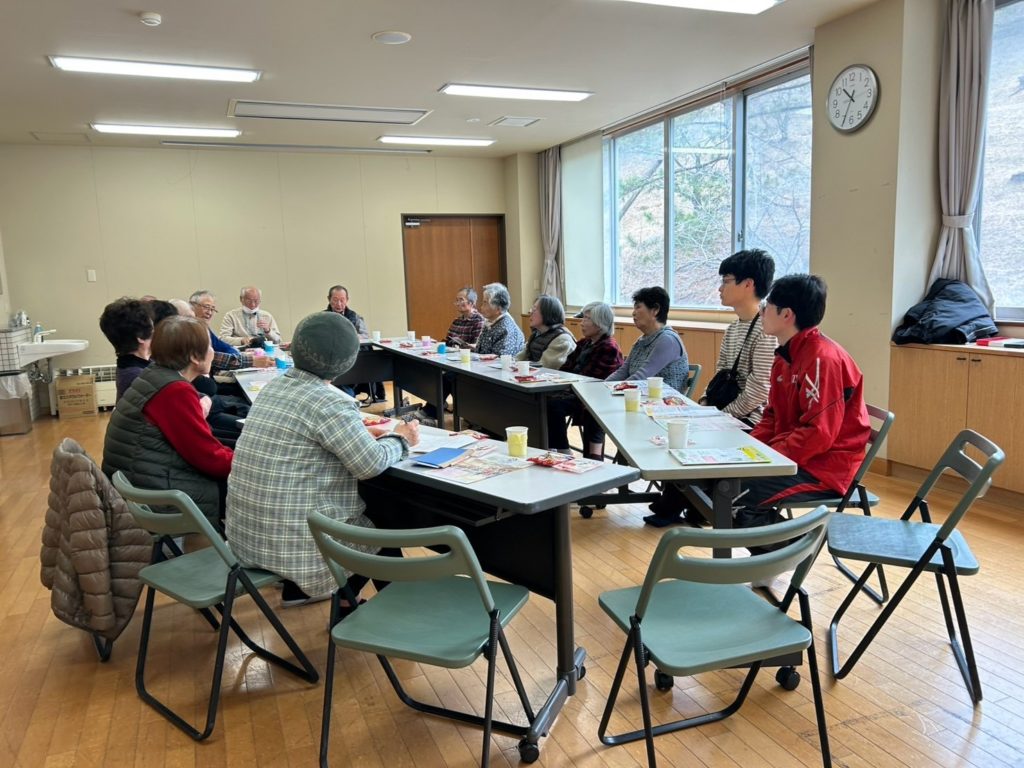 村おこしボランティア【江田島コース】での活動の様子