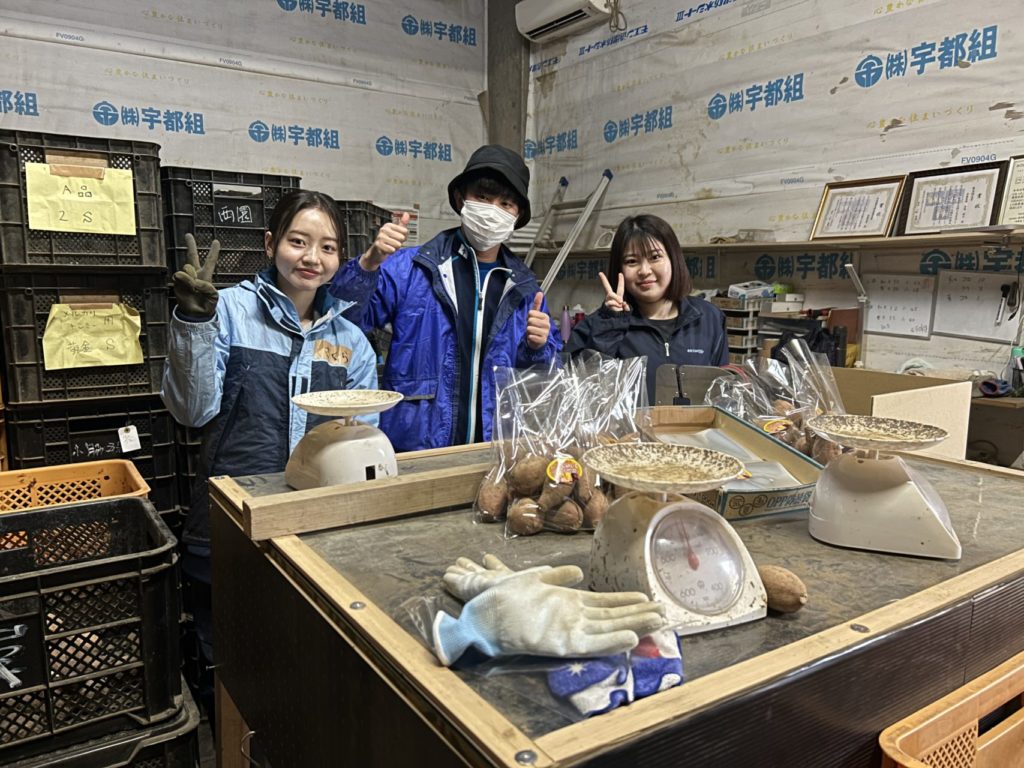 村おこしボランティア【種子島コース】での活動の様子