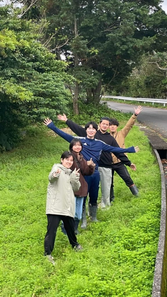 村おこしボランティア【徳之島コース】での活動の様子