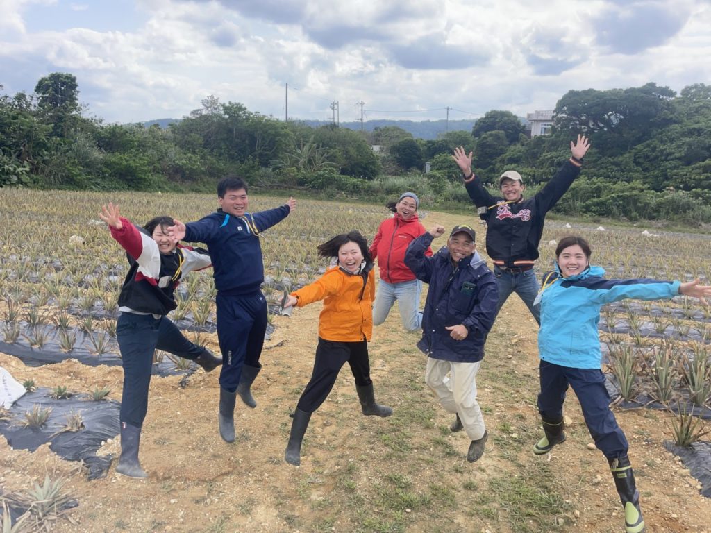 村おこしボランティア【沖縄やんばるコース】での活動の様子