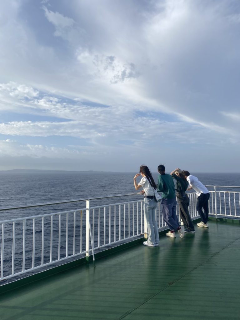 村おこしボランティア【与論島コース】での活動の様子