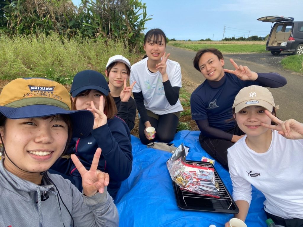 村おこしボランティア【与論島コース】での活動の様子