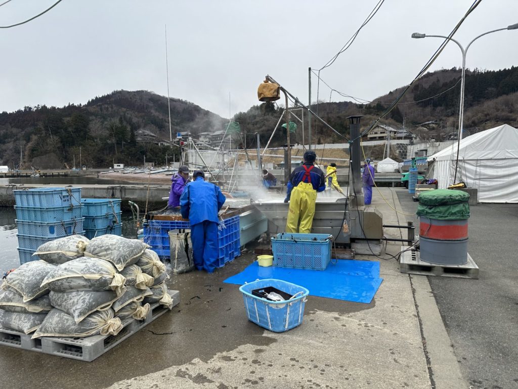 綾里ワカメ大作戦！の活動の様子