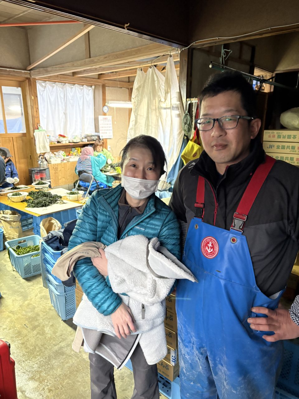 綾里ワカメ大作戦！の活動の様子