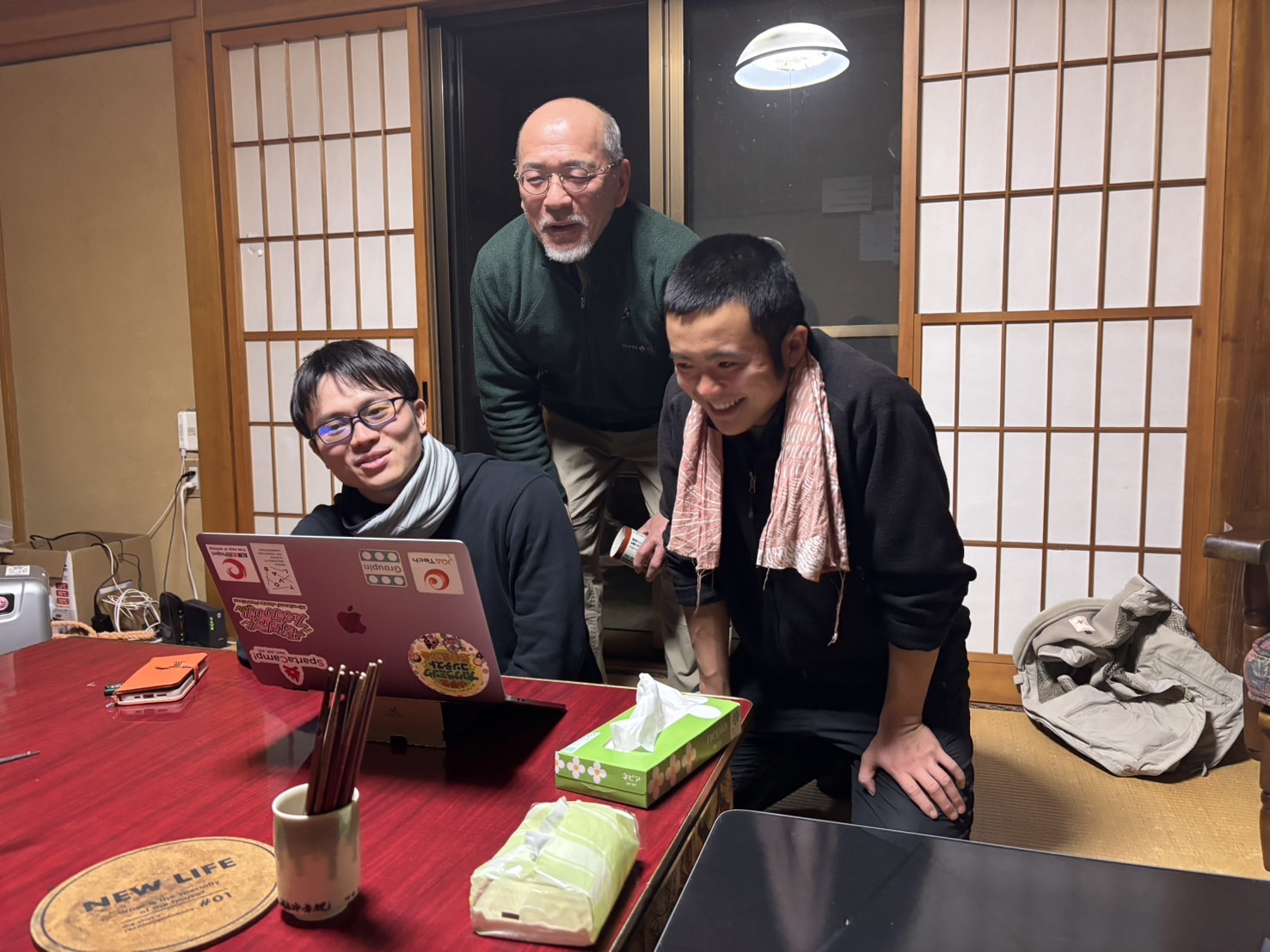 綾里ワカメ大作戦！の活動の様子