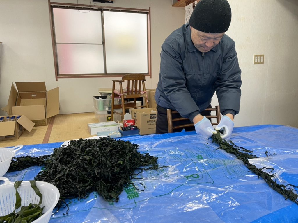 綾里ワカメ大作戦！の活動の様子