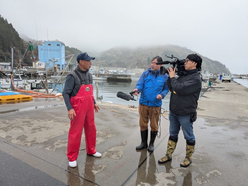 綾里ワカメ大作戦！の活動の様子