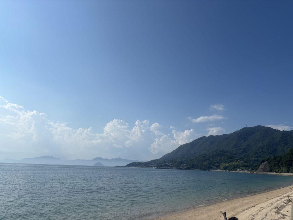 村おこしボランティア【江田島コース】での活動の様子