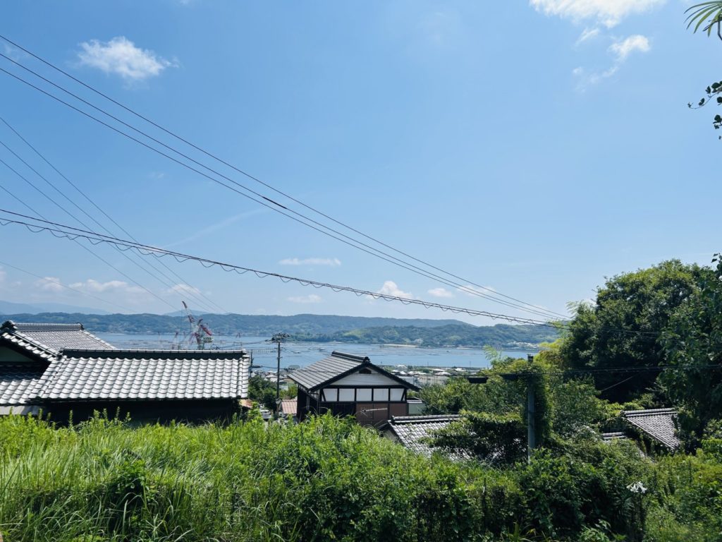 村おこしボランティア【江田島コース】での活動の様子