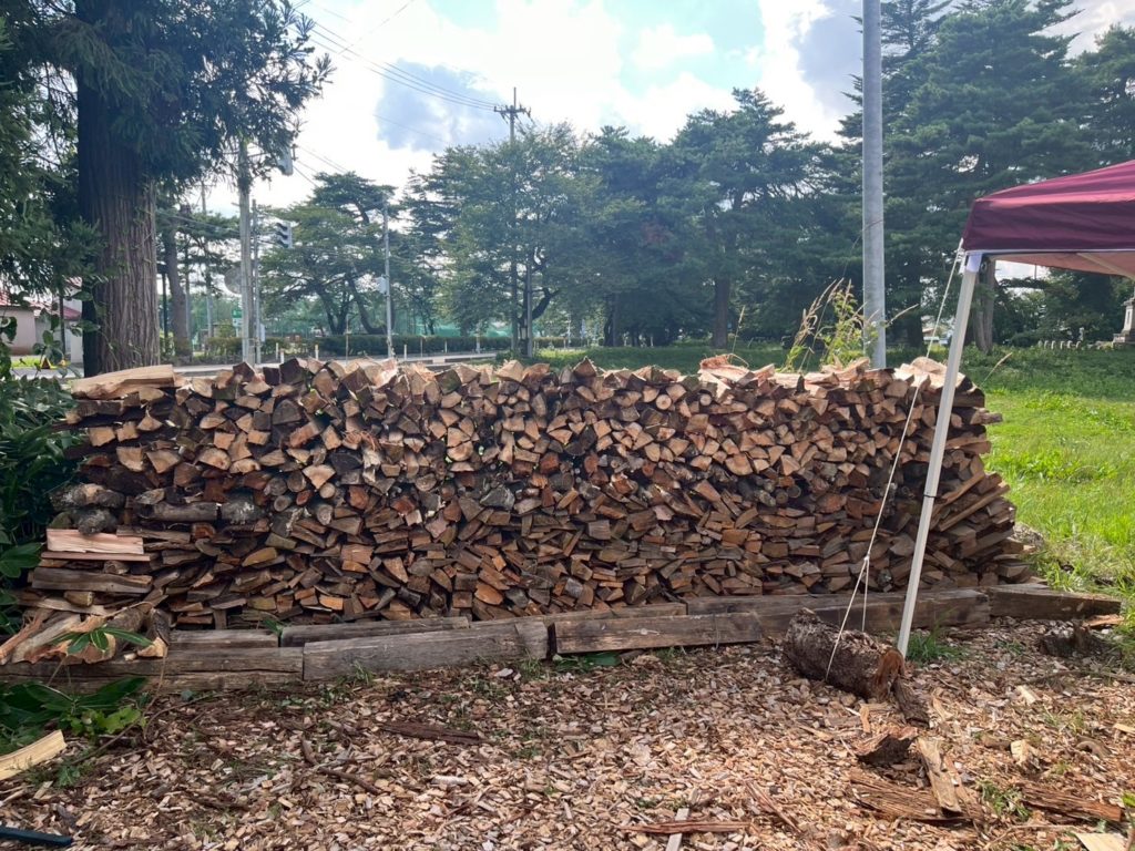 村おこしボランティア【太田町コース】での活動の様子