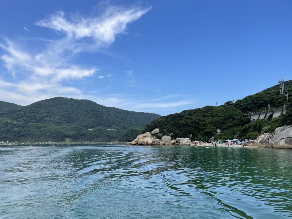 村おこしボランティア【四万十川・リバーガイドコース】での活動の様子