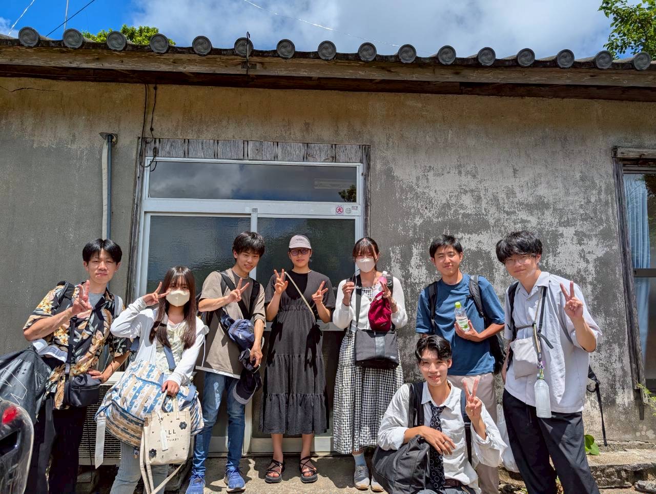 村おこしボランティア【種子島コース】での活動の様子