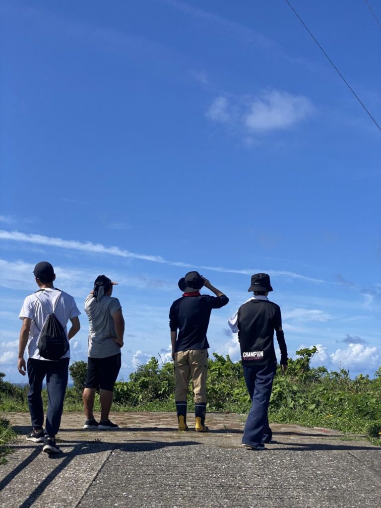 村おこしボランティア【与論島コース】での活動の様子