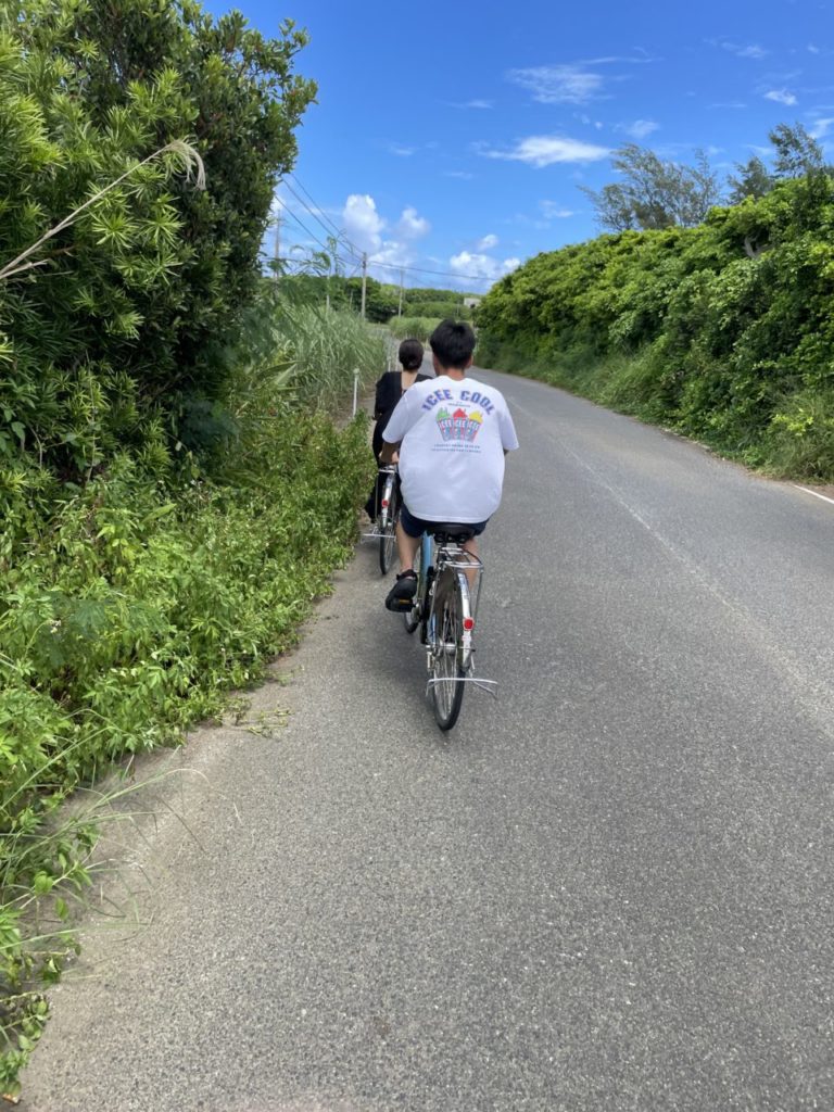 村おこしボランティア【与論島コース】での活動の様子