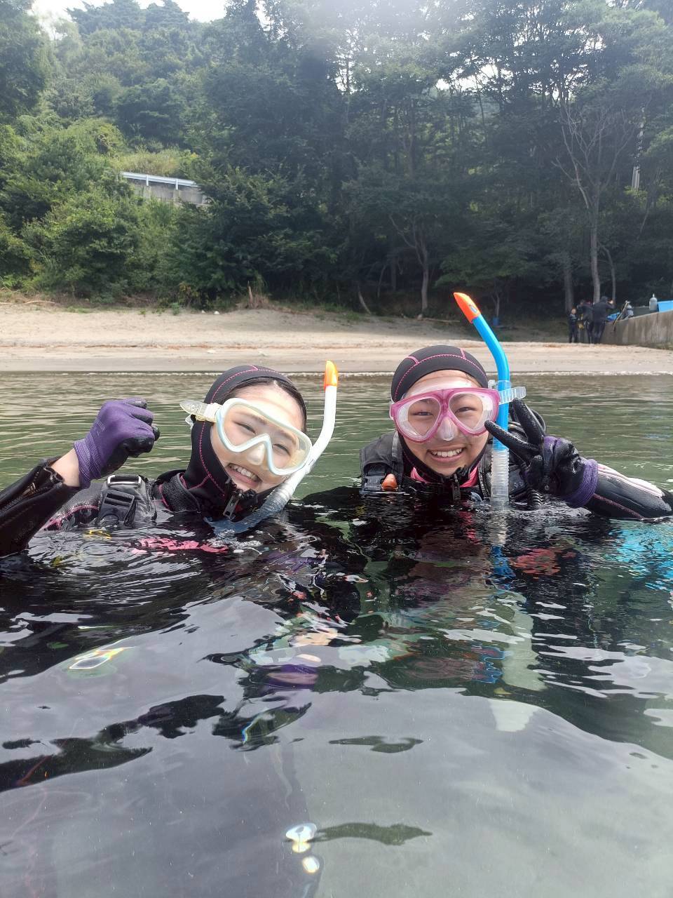 村おこしボランティア【三陸漁場コース】での活動の様子