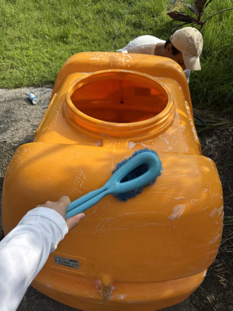 村おこしボランティア【種子島コース】での活動の様子