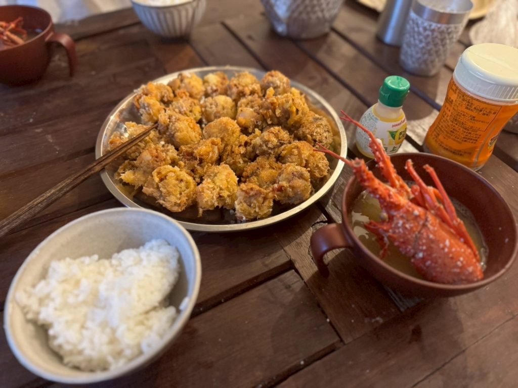 村おこしボランティア【屋形島コース】での活動の様子