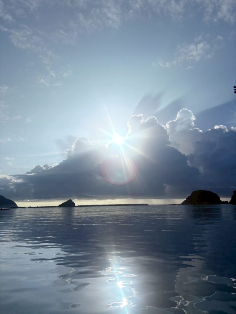 村おこしボランティア【屋形島コース】での活動の様子