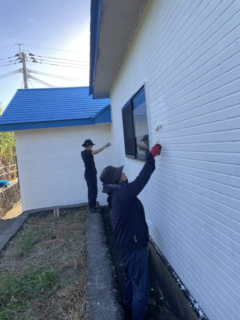 村おこしボランティア【与論島コース】での活動の様子