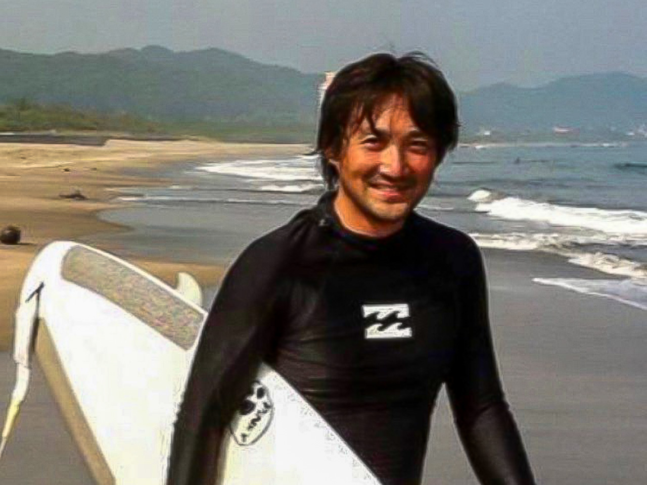 有名なサーフポイントである千葉・長生郡に移住した堀田さん