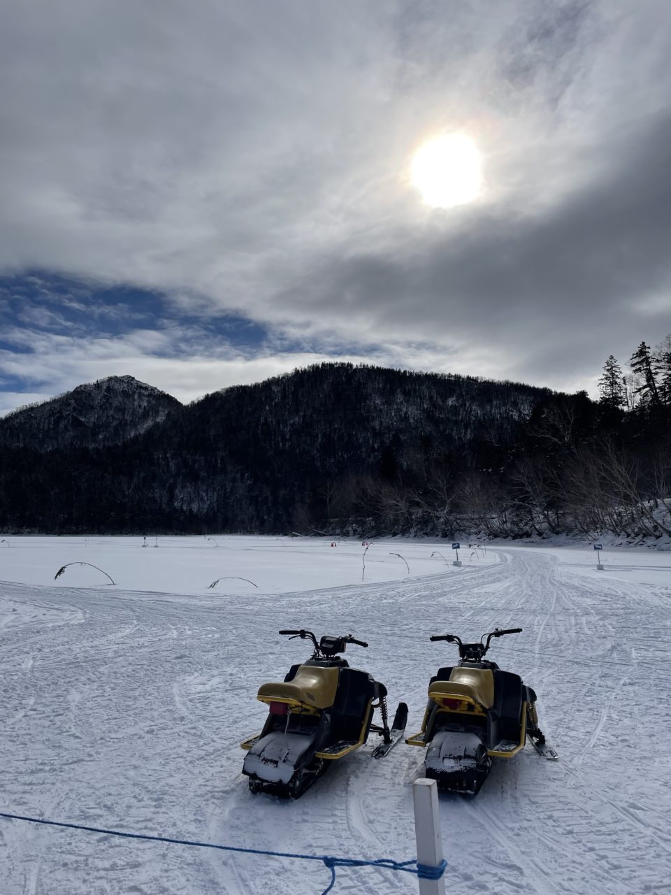 村おこしボランティア【然別湖コタンコース】での活動の様子