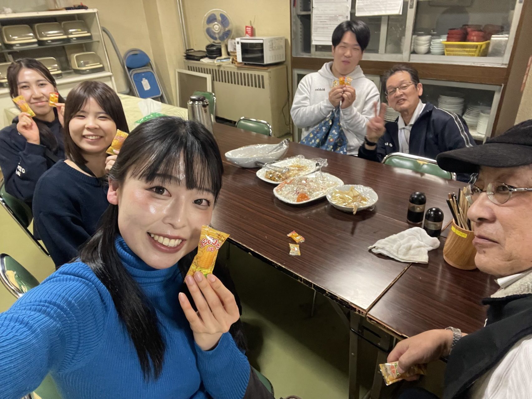 村おこしボランティア【然別湖コタンコース】での活動の様子