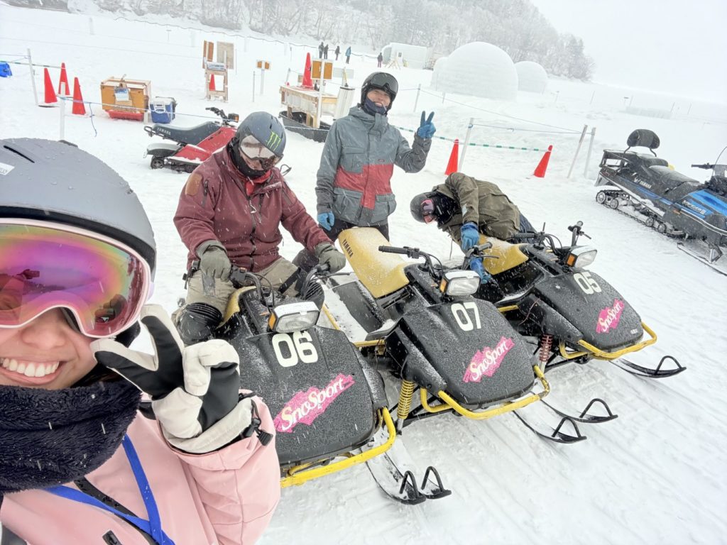 村おこしボランティア【然別湖コタンコース】での活動の様子