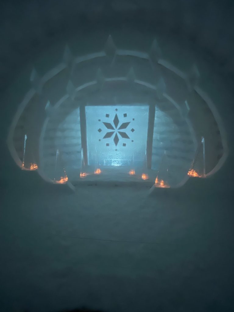 村おこしボランティア【然別湖コタンコース】での活動の様子