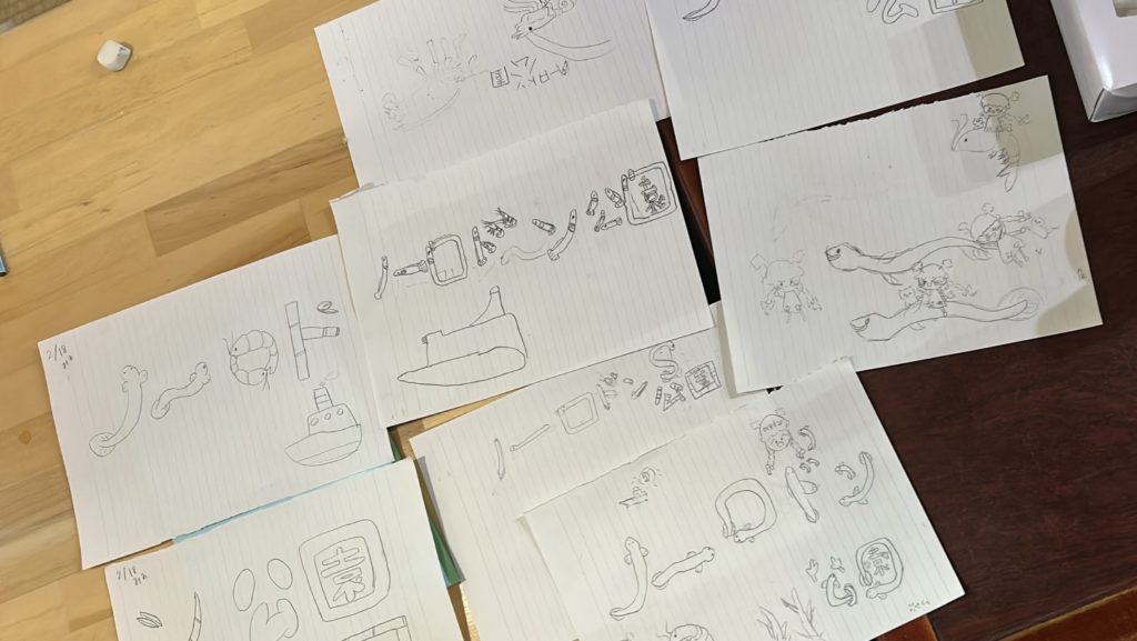 村おこしボランティア【さつま竹島コース】での活動の様子