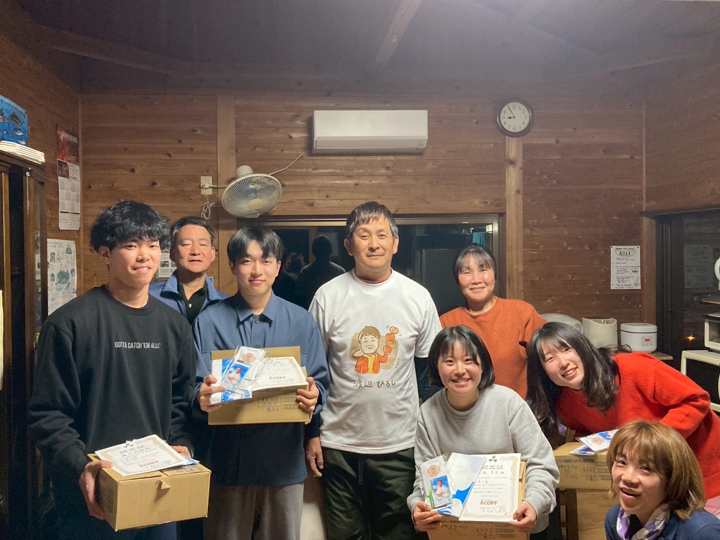 村おこしボランティア【屋久島コース】での活動の様子