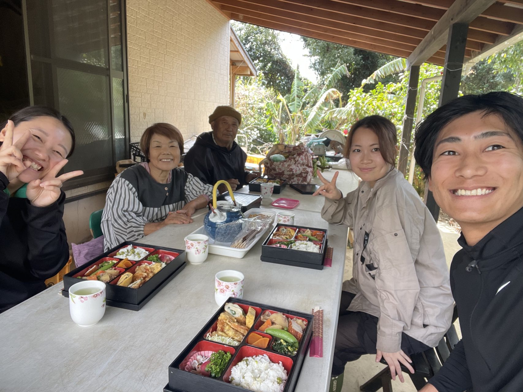 村おこしボランティア【屋久島コース】での活動の様子