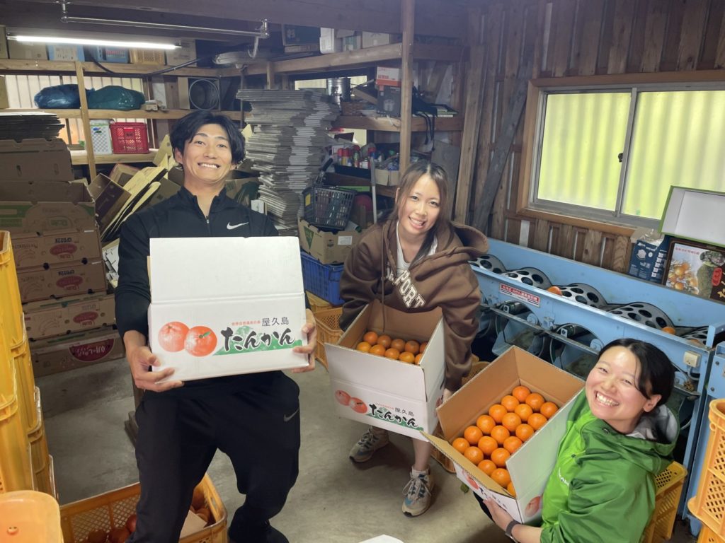 村おこしボランティア【屋久島コース】での活動の様子