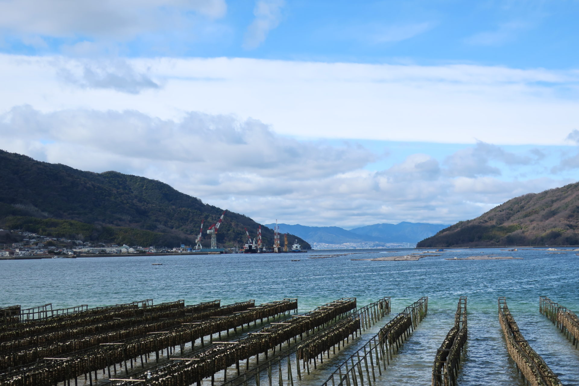 村おこしボランティア【江田島コース】での活動の様子