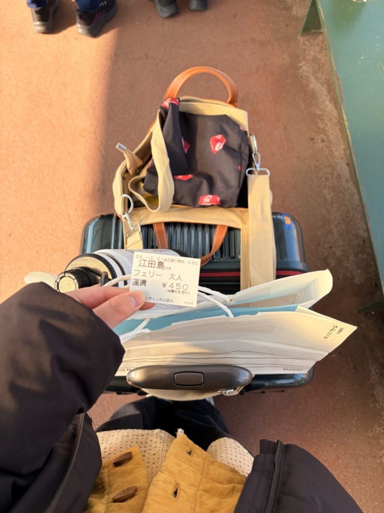 村おこしボランティア【江田島コース】での活動の様子