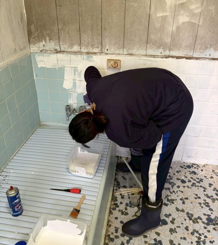 村おこしボランティア【八丈島コース】での活動の様子