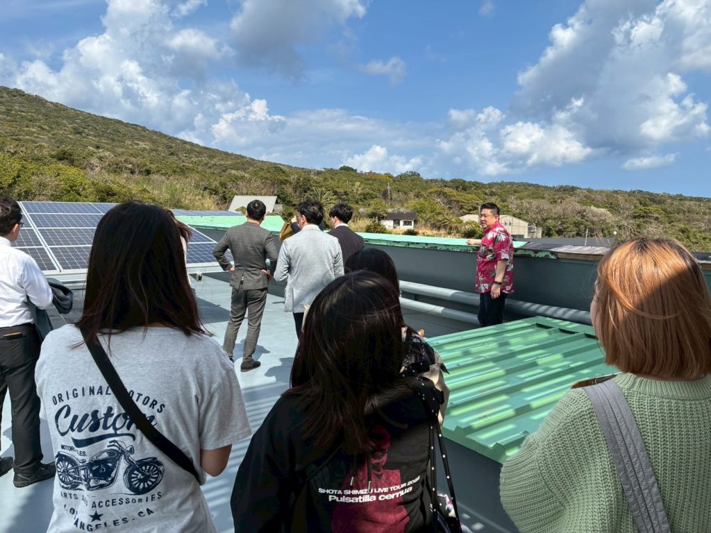 村おこしボランティア【八丈島コース】での活動の様子